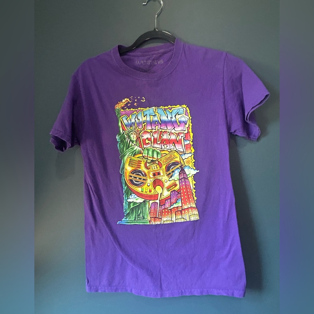 Purple Graphic Short Sleeve Tee